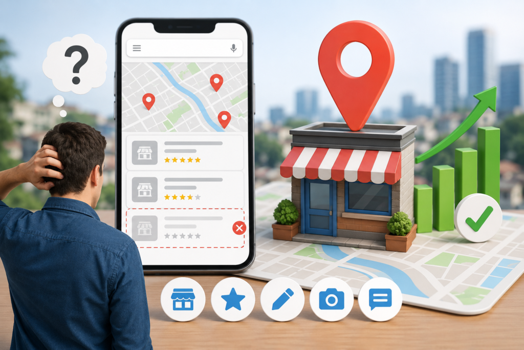 WHY YOUR BUSINESS IS NOT SHOWING IN LOCAL SEARCH RESULTS: PROVEN WAYS TO RANK HIGHER ON GOOGLE MAPS